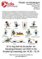 Ruimte in gymnastiek en turngroep